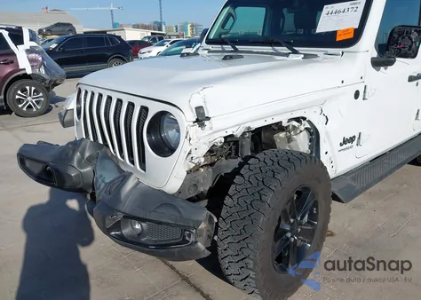 2021 Jeep Wrangler Unlimited Sahara Altitude 4X4 z USA, uszkodzony, nr VIN 1C4HJXEM7MW780165